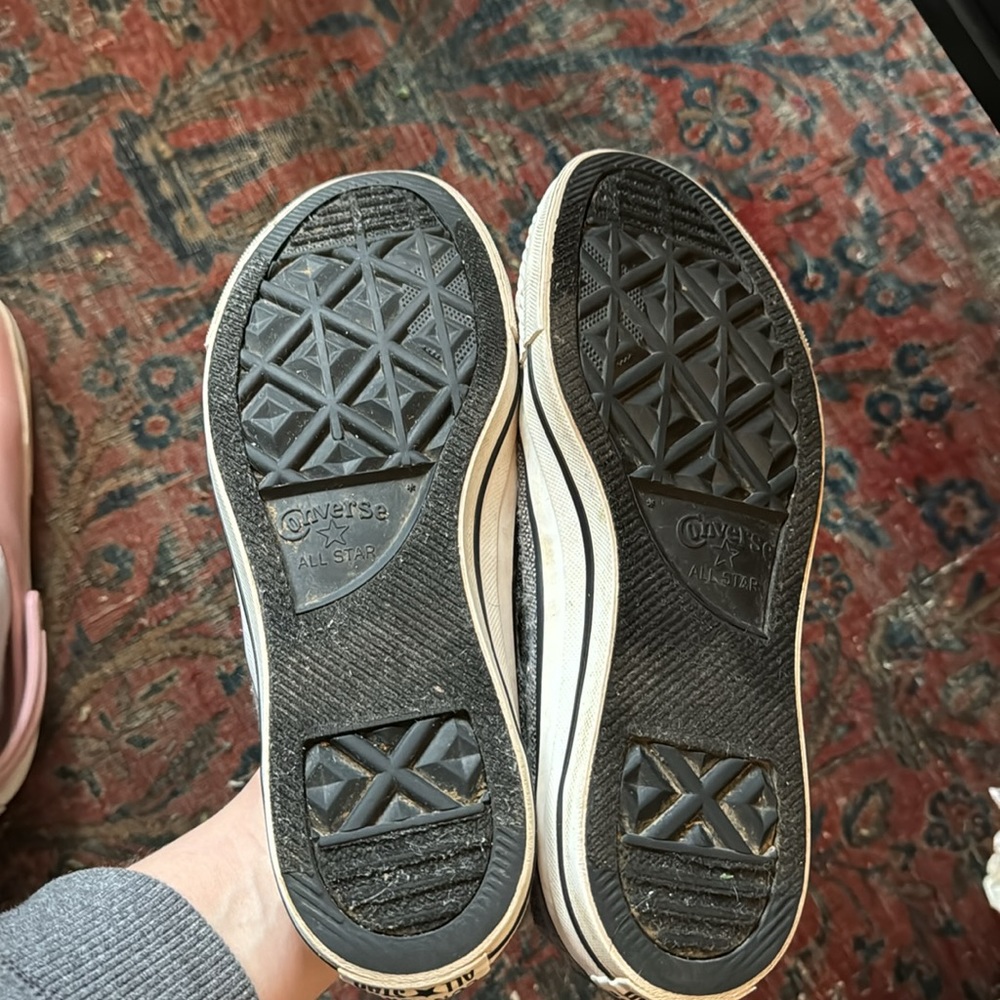 Converse flip tongue tweed low tops - Picture 8 of 10